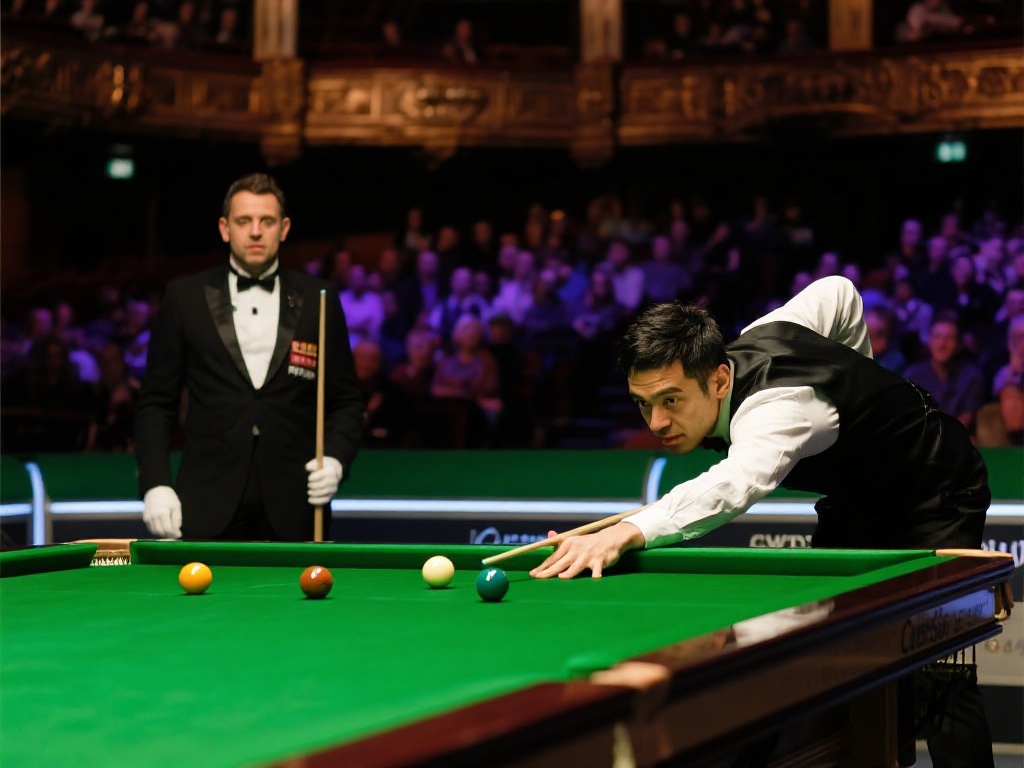 在克鲁斯堡剧院这片斯诺克的圣殿中，一场备