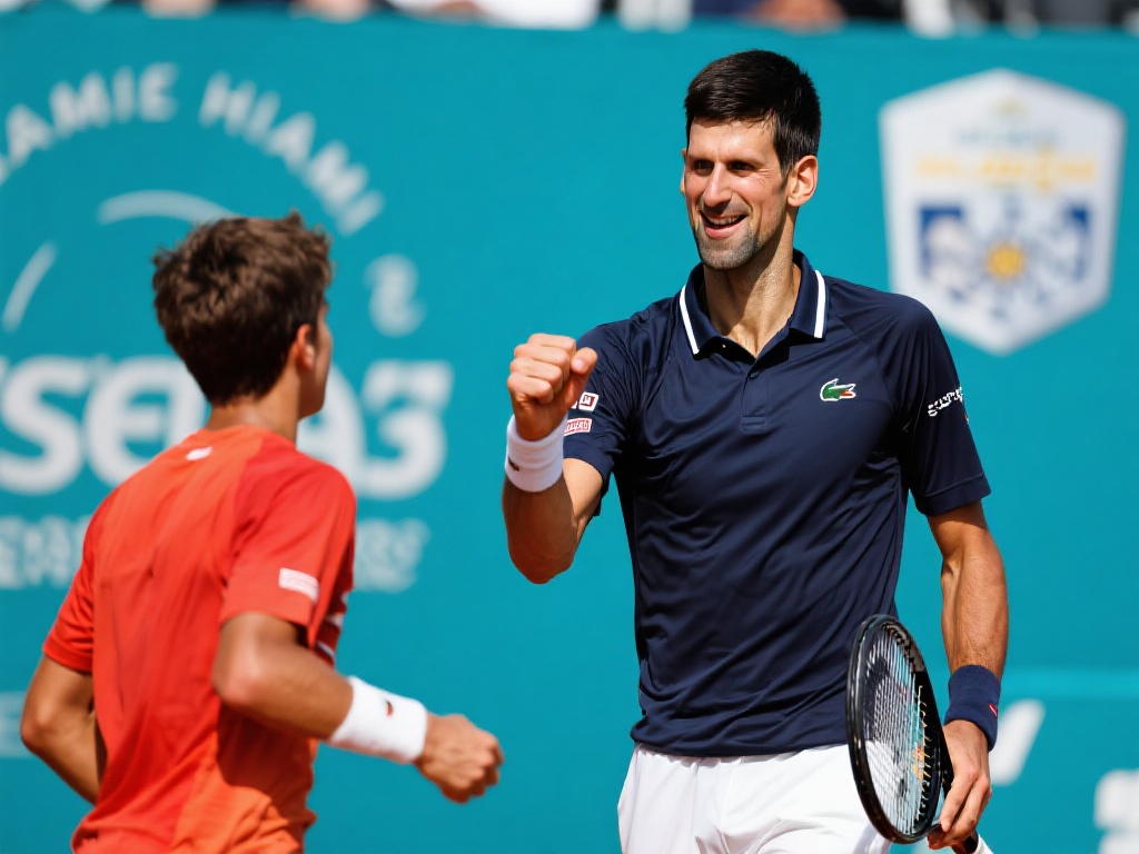 此外，这场比赛也为其他年轻选手树立了榜样