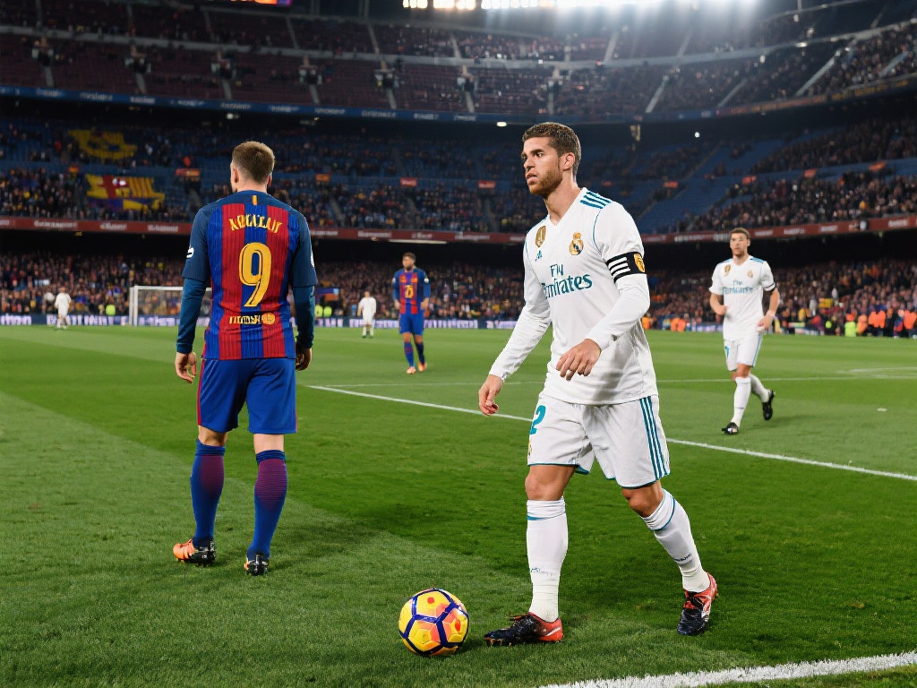 皇马联赛客场挑战领头羊巴萨,排名第二时战绩惨淡:2平9负 翻开西甲的历史记录,我们会发现这一数据并